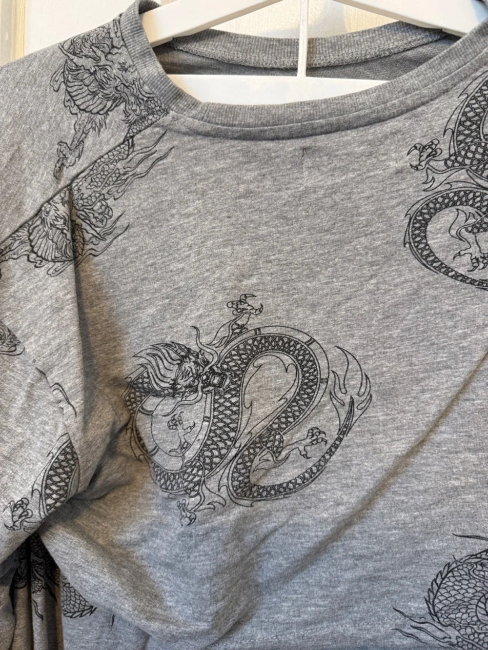 Streetwear Society Grey Snake-Print Kids Pajama Set